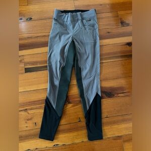 Kerrits Grey Full Seat Riding Breeches